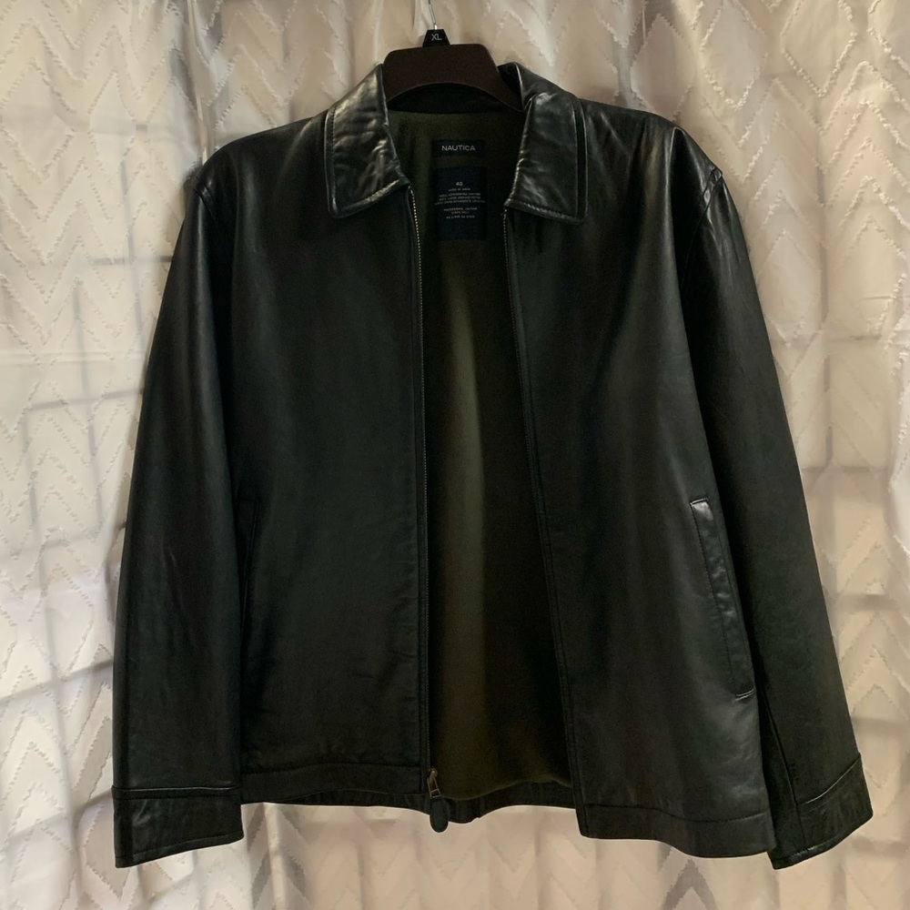 Nautica Leather Jacket